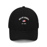 Gulf of America Embroidered Hat Baseball Cap w/ American Flag on Side