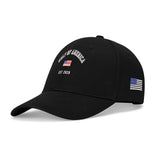 Gulf of America Embroidered Hat Baseball Cap w/ American Flag on Side