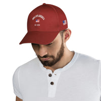Gulf of America Embroidered Hat Baseball Cap w/ American Flag on Side