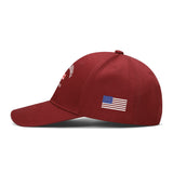 Gulf of America Embroidered Hat Baseball Cap w/ American Flag on Side