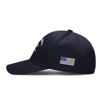 Gulf of America Embroidered Hat Baseball Cap w/ American Flag on Side