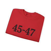 Trump 45-47 Heavy Blend Crewneck Sweatshirt/Sweater