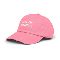 Gulf of America Distressed Cap - Printed Vintage Hat