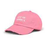 Gulf of America Distressed Cap - Printed Vintage Hat