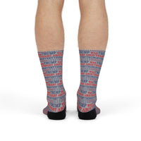 Trump Was Right About Everything Gray Crew Socks