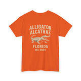 Alligator Alcatraz Logo T-Shirt – Swamp Tough Style for Rebels & Gator Fans