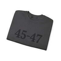 Trump 45-47 Heavy Blend Crewneck Sweatshirt/Sweater