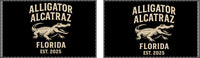 Alligator Alcatraz Double Sided Flag