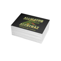 Greetings from Alligator Alley Postcards - Black - Ready to Mail (set  of 10 Pack or 30 Pack)