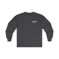 Trump 45-47 Front & Back Printed Unisex Long Sleeve T-Shirt