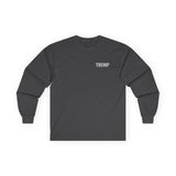 Trump 45-47 Front & Back Printed Unisex Long Sleeve T-Shirt