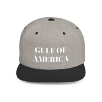 Gulf of America Snapback Hat - not embroidered