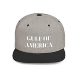 Gulf of America Snapback Hat - not embroidered