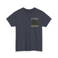 Alligator Alcatraz - Gator wearing ICE hat on a  T-Shirt