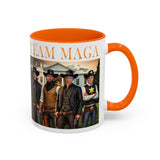 Team MAGA Vintage Style Coffee Mug Trump Kennedy Elon JD Vance