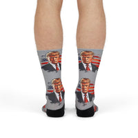 Trump American Flag Crew Socks