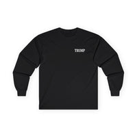 Trump 45-47 Front & Back Printed Unisex Long Sleeve T-Shirt