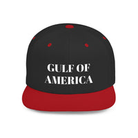 Gulf of America Snapback Hat - not embroidered