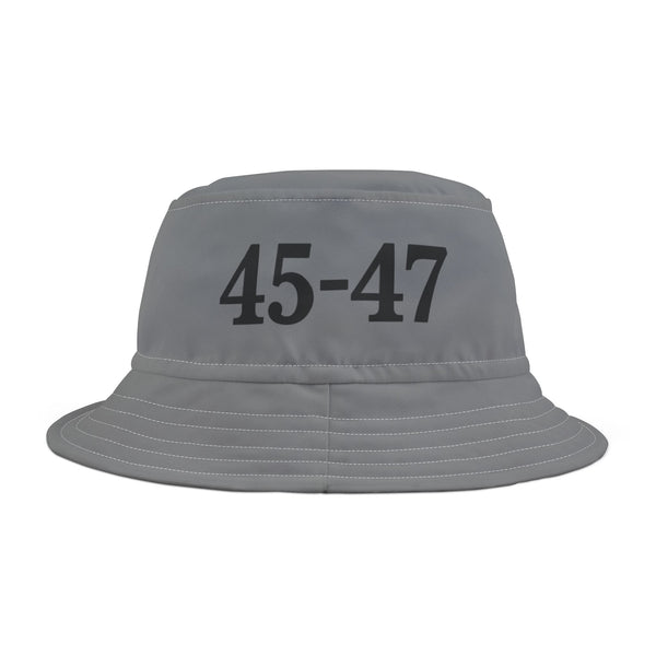 Trump 45-47 Printed Bucket Hat