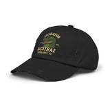 Alligator Alcatraz Everglades FL 2025 Distressed Cap - Printed Vintage Hat