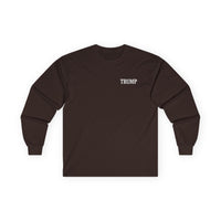 Trump 45-47 Front & Back Printed Unisex Long Sleeve T-Shirt