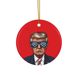 Trump Holiday Shapes Christmas Ornaments