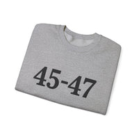 Trump 45-47 Heavy Blend Crewneck Sweatshirt/Sweater