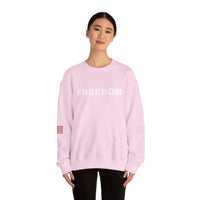 Freedom Sweatshirt - Charlie Kirk Tribute American Flag & USA on Sleeves Sweatshirt/Sweater