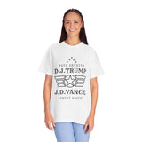 D J Trump & J D Vance Make America Great Again Vintage Retro 70's Design T-Shirt