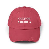 Gulf of America Distressed Cap - Printed Vintage Hat