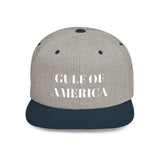 Gulf of America Snapback Hat - not embroidered