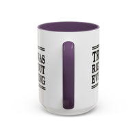Trump Was Right About Everything Large Ceramic Coffee Mug