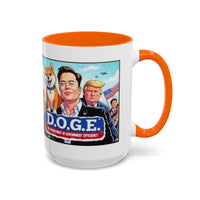 D.O.G.E. Elon Musk Department of Government Efficiency Coffee Mug