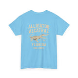 Alligator Alcatraz Logo T-Shirt – Swamp Tough Style for Rebels & Gator Fans