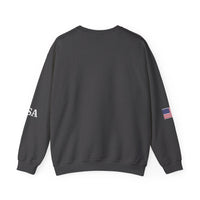 Freedom Sweatshirt - Charlie Kirk Tribute American Flag & USA on Sleeves Sweatshirt/Sweater
