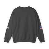Freedom Sweatshirt - Charlie Kirk Tribute American Flag & USA on Sleeves Sweatshirt/Sweater