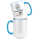 45th president trump presidential mug