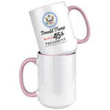 45th president trump presidential mug