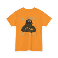 Alligator Alcatraz - Gator wearing ICE hat on a  T-Shirt