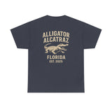 Alligator Alcatraz Logo T-Shirt – Swamp Tough Style for Rebels & Gator Fans