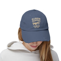 Alligator Alcatraz Everglades FL 2025 Distressed Hat