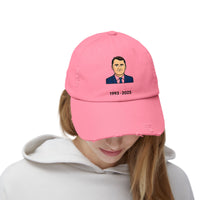 Charlie Kirk 1993–2025 Memorial Tribute Distressed Hat
