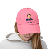 Charlie Kirk 1993–2025 Memorial Tribute Distressed Hat