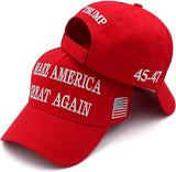 Trump 2024 45-47 Hat Make America Great Again Black Maga Hat - 2 Hat Bundle - Mix Colors Available