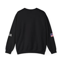 Freedom Sweatshirt - Charlie Kirk Tribute American Flag & USA on Sleeves Sweatshirt/Sweater
