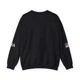 Freedom Sweatshirt - Charlie Kirk Tribute American Flag & USA on Sleeves Sweatshirt/Sweater