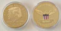Trump Golf Ball Marker & Tee Set.Seal of The President USA. + 1 Decal