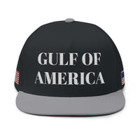 Gulf of America Embroidered  Hat w/ American Flag on Both Sides