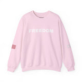 Freedom Sweatshirt - Charlie Kirk Tribute American Flag & USA on Sleeves Sweatshirt/Sweater