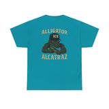 Alligator Alcatraz - Gator wearing ICE hat on a  T-Shirt